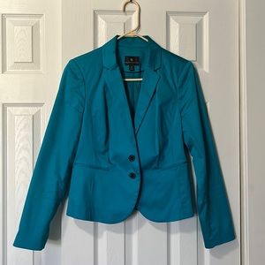 Worthington Sateen Teal Blazer
